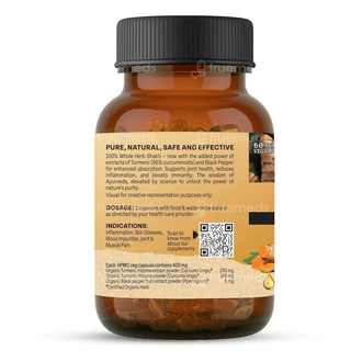 Organic India Turmeric Advance Veg Capsule 60